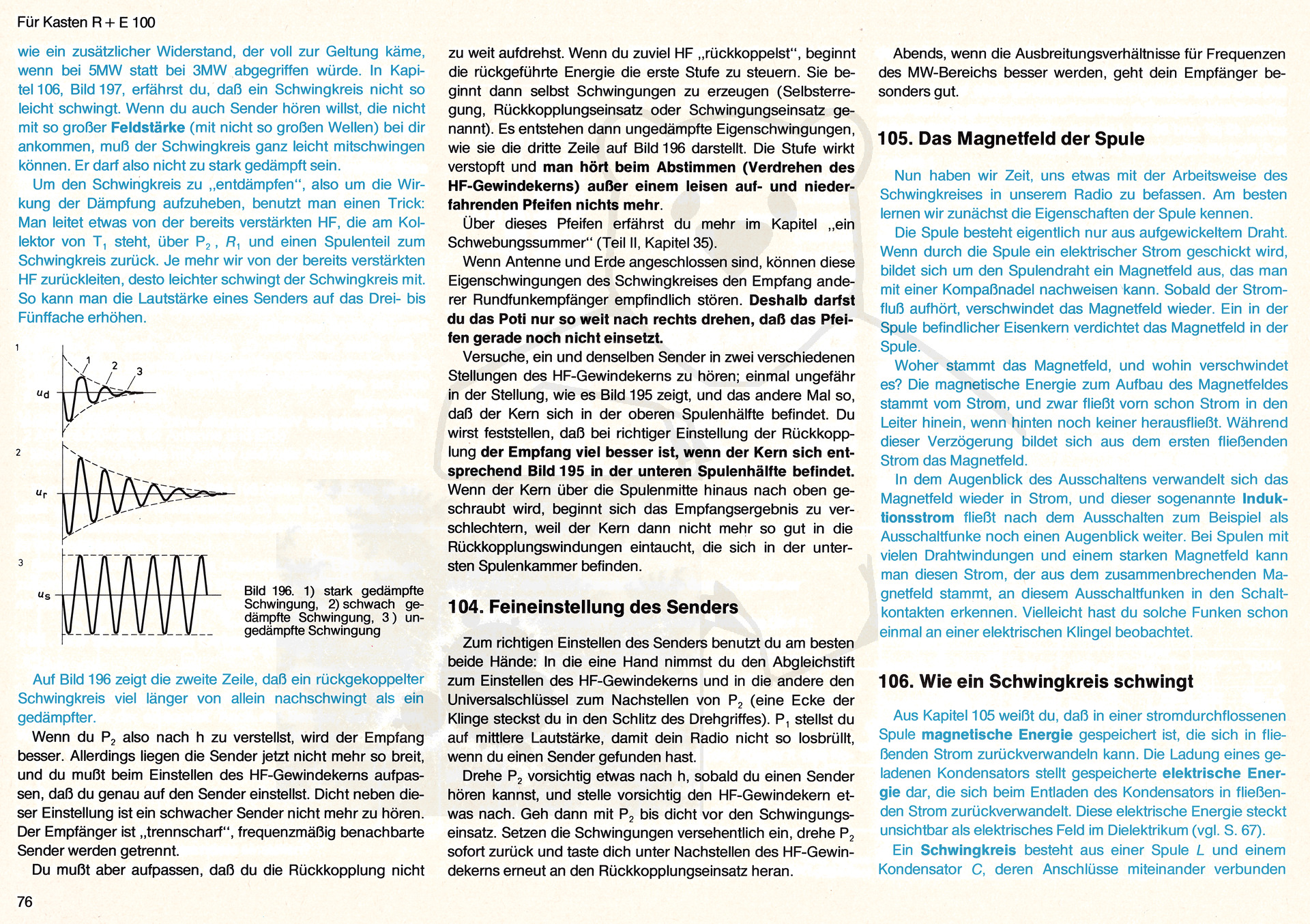 Kosmos Radio und Elektronik - Handbuch Seite 76